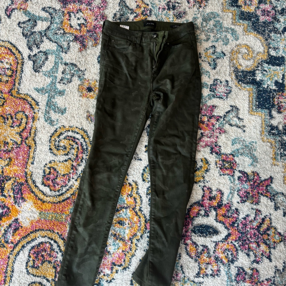 Joes skinny jeans army green